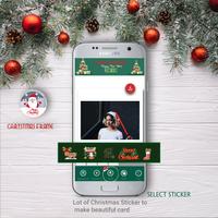 Merry Christmas Photo Frame - Photo Collage App Cartaz