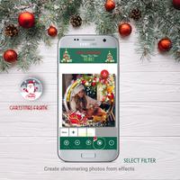 Merry Christmas Photo Frame - Photo Collage App 스크린샷 2