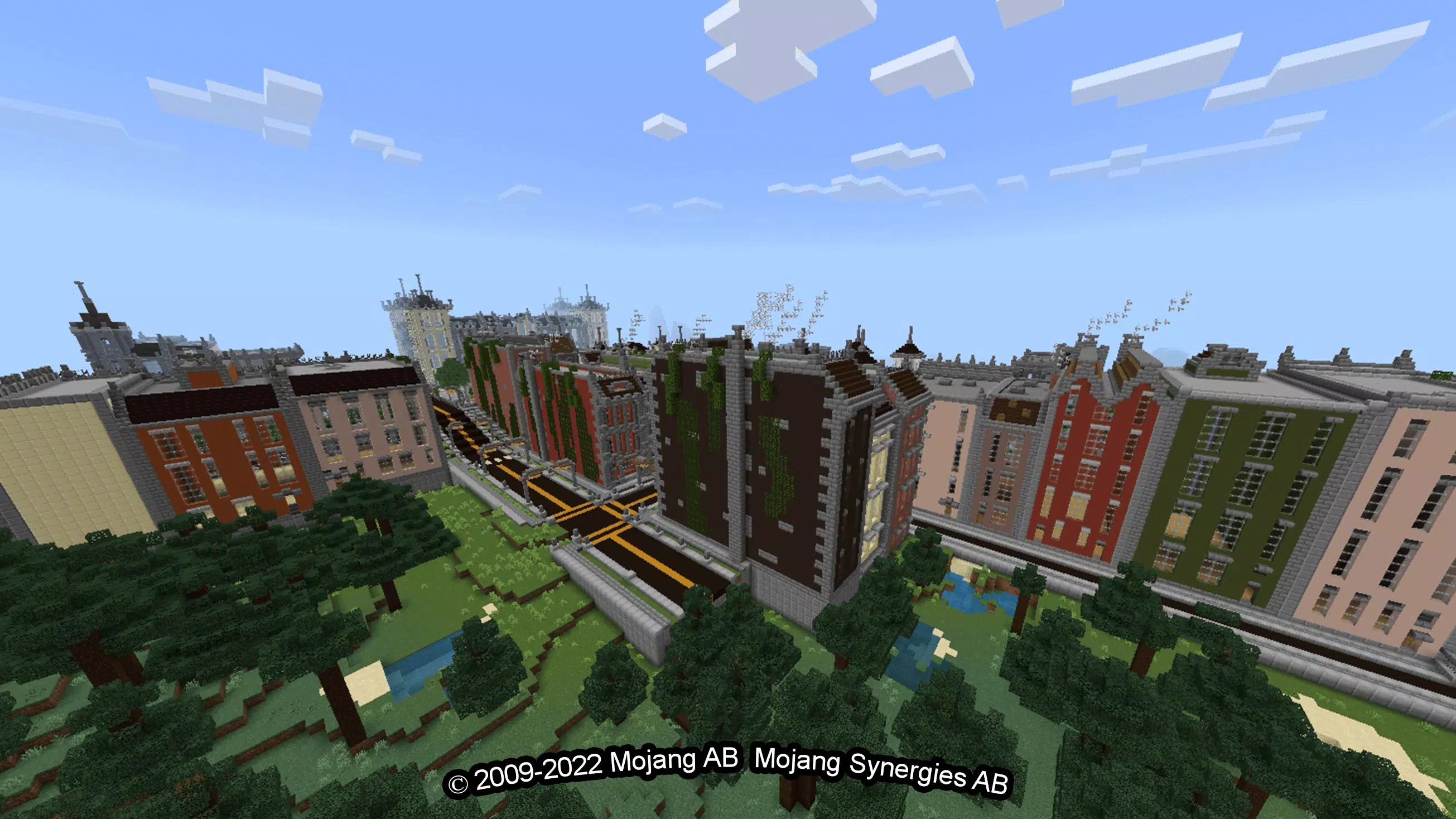 Minecraft city