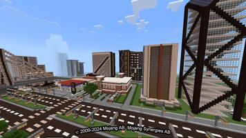 city ​​for minecraft capture d'écran 3