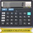 Citizen Calculator 2019