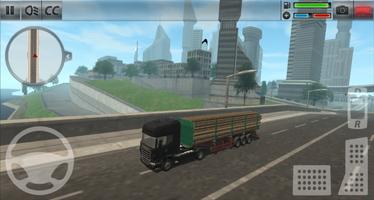 Camion Simulateur : Ville Affiche