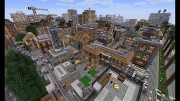 برنامه‌نما Cities maps for minecraft عکس از صفحه