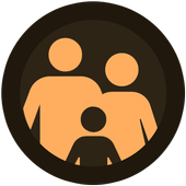 AllTracker. Family protection. Video monitoring icon