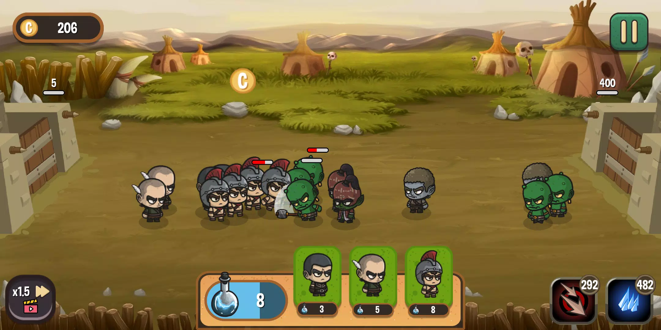 Warriors Adventure Strategy