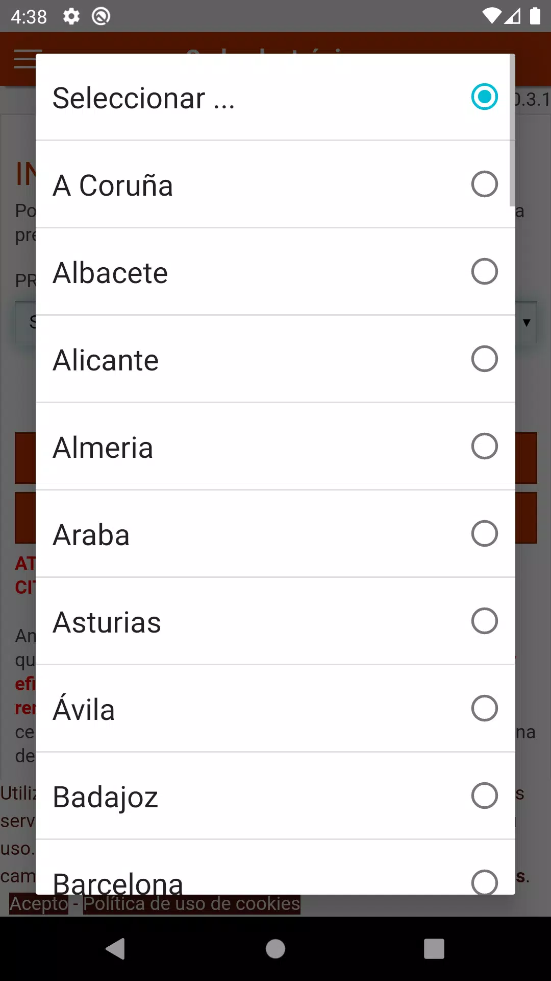 Descarga de APK de Cita Extranjería para Android