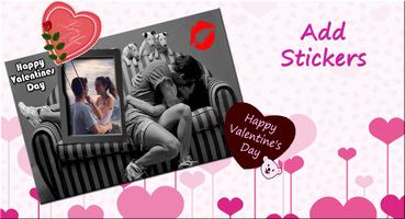 Valentine Photo Frame: Valentine Photo Editor ภาพหน้าจอ 1