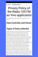 Rádio 105 FM ao Vivo capture d'écran 3