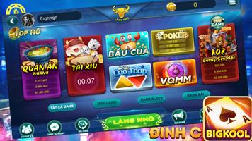 Game danh bai doi thuong - Game Bai Bigkool imagem de tela 1