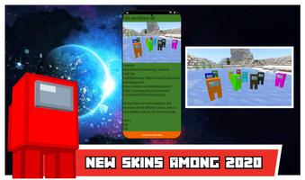 MOD among us for Minecraft PE Affiche