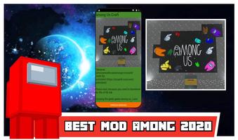 MOD among us for Minecraft PE اسکرین شاٹ 1