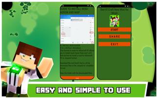 Ben10 Craft New Mod for Mcpe ภาพหน้าจอ 1