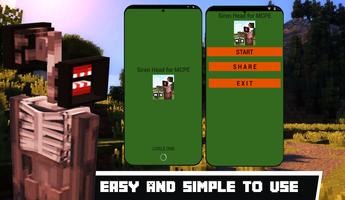 Siren Head for MCPE Poster