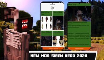 Siren Head for MCPE ảnh chụp màn hình 1