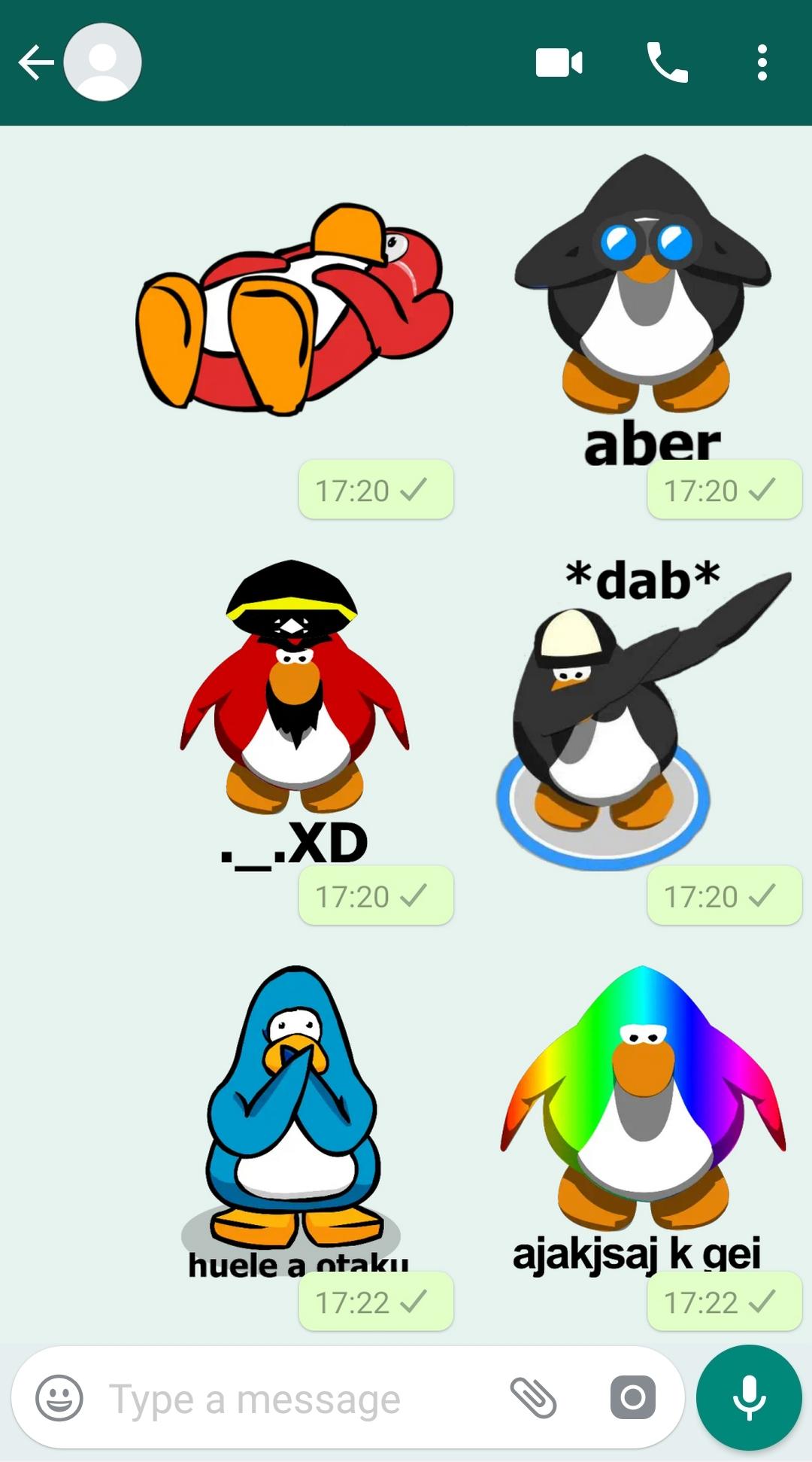 Club Pinguino Stickers para WhatsApp APK for Android Download