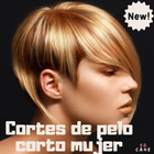 Cortes de Pelo Corto Mujer-icoon