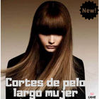 Cortes de Pelo Largo Mujer simgesi