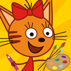 Kid-E-Cats: Draw & Color Games icône