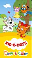 Kid-E-Cats: Draw & Color Games Affiche