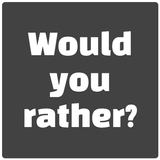 Would you rather? icône