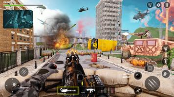 permainan tentara FPS offline poster