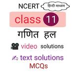 Ncert class 11 maths Hindi medium solutions