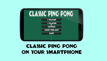 Classic Ping Pong Plakat