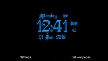 Classic Digital Clock تصوير الشاشة 1