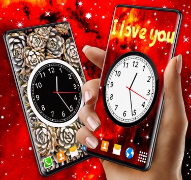 Classic Clock Wallpaper 🕚 Abstract Live Wallpaper 截图 1