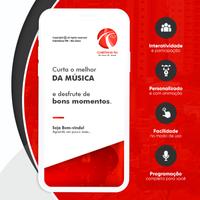Rádio Claretiana FM Rio Claro الملصق