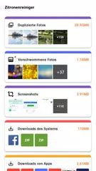 Lemon Cleaner - Cache leeren & Junk Cleaner XAPK Herunterladen