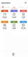 Trình dọn dẹp tệp lớn Big File Cleaner ảnh chụp màn hình 4