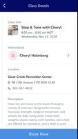 برنامه‌نما Clear Creek Rec Center عکس از صفحه