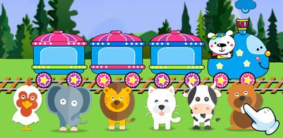 El Tren - juego educativo para niños y bebés পোস্টার