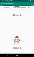 catch the snow man Plakat