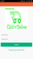 1 Schermata Click n Deliver Merchant App