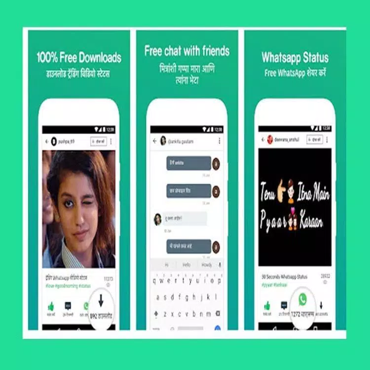 Clip Chat India - Video Status, Friends Share chat APK for Android Download