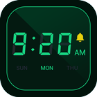 Réveil numérique - horloge de chevet icône
