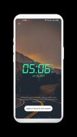Digital clock live wallpaper ภาพหน้าจอ 1