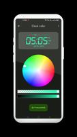 Digital clock live wallpaper ภาพหน้าจอ 2