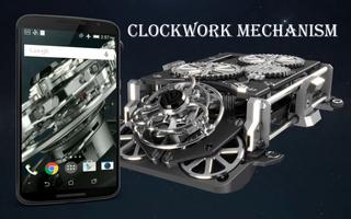 Clock Mechanism Live Wallpaper poster