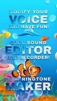 Clownfisch Stimmenverzerrer App Plakat