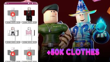 Clothes for Roblox Outfits RBX تصوير الشاشة 1