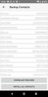 Backup Contacts Screenshot 1