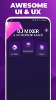 Poster DJ Mixer Studio & Instrumental