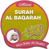 Surah Al Baqarah Offline - Abu Bakr Al Shatri icône
