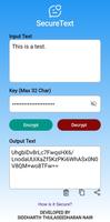 Secure Text -AES256 Encryption تصوير الشاشة 3