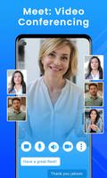 Meet: Cloud Video Conferencing โปสเตอร์