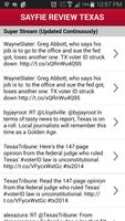 Sayfie Review Texas poster