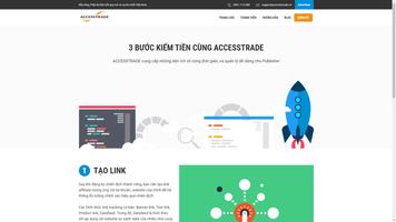 Accesstrade - Affiliate Việt Nam kiếm tiền Online ảnh chụp màn hình 1